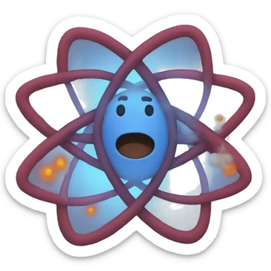 atomic breath sticker