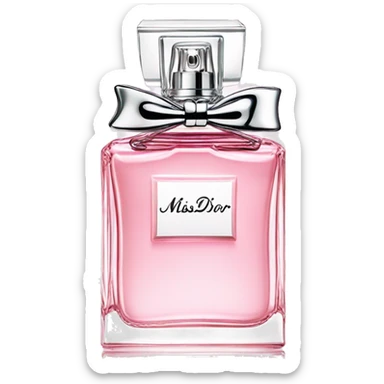 Miss dior perfume sticker