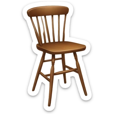 Windsor chair sticker