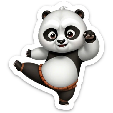 Ugway from Kungfu Panda sticker
