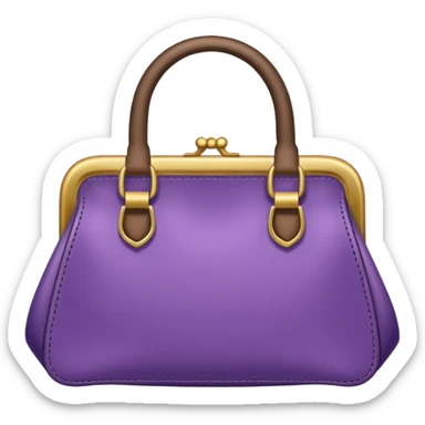 woman's purse sticker