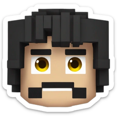 full-french-minecraft-ninja sticker