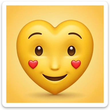 Un emoji amoureux  sticker