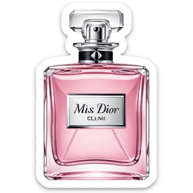 Miss Dior perfume  sticker