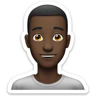 Extremely skinny guy sticker