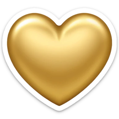 Classy heart sticker