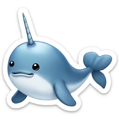 narwhal sticker