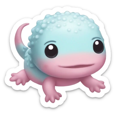 axolotl sanrio sticker