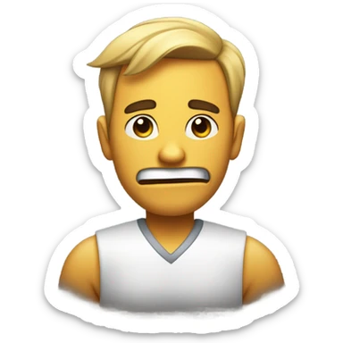 Sarcastically offended ￼ sticker