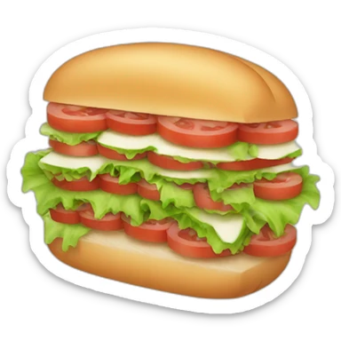 sub sandwhich sticker
