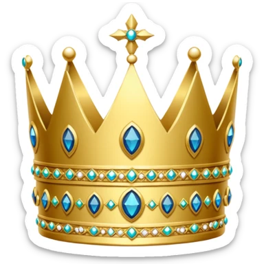 Crown of the Pahlavi Empire sticker