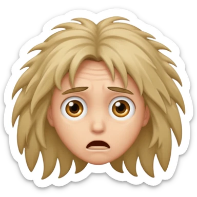 Scared out of mind sticker