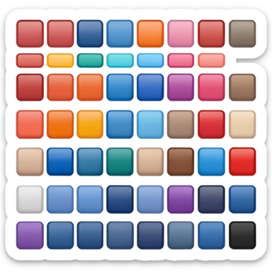 Pantone color  sticker