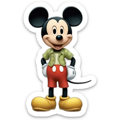 Mickey Mouse Pixar sticker