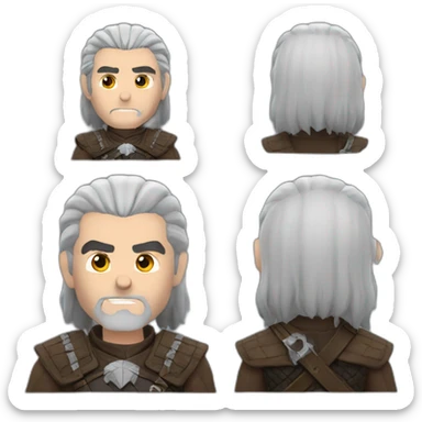 Geralt of Rivia sticker