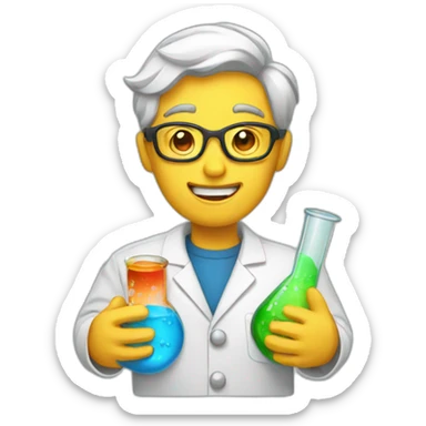 Chemistry emoji sticker