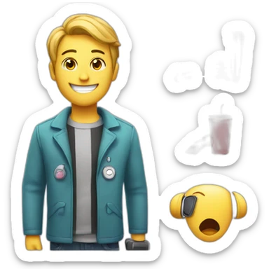 Registration, check in, sing in, lounge  sticker