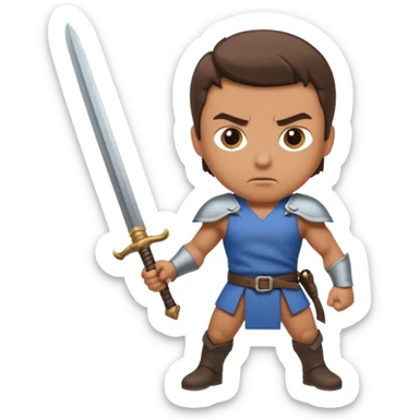 Link with his sword sticker