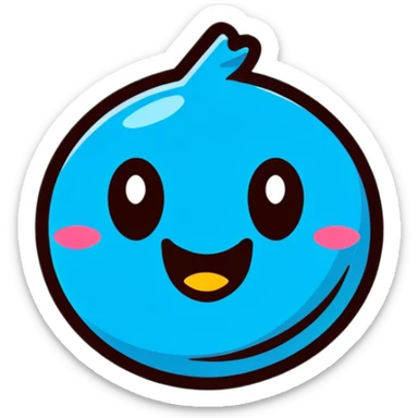 Made in Heaven from JoJo's Bizarre Adventure, sleek metallic emoji with glowing accents and sense of speed sticker