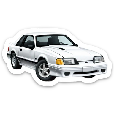 1993 foxbody mustang sticker