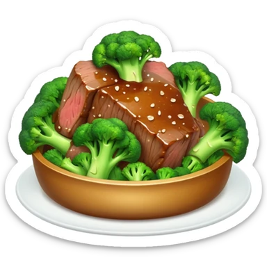 Beef and broccoli  sticker