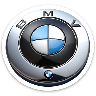 bmw x emblem emoji sticker