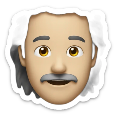 Levre qui se mord sticker