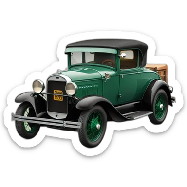 1931 Ford model A sticker