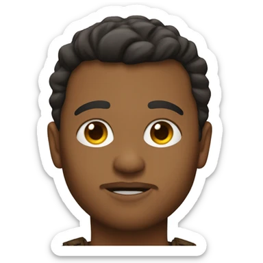 Hawk tuah style memoji sticker