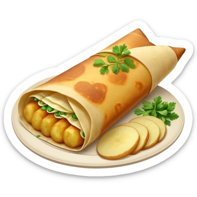 masala dosa sticker