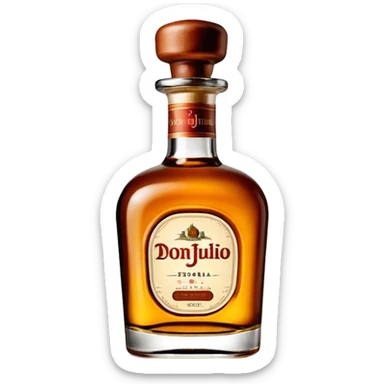 Make me a don julio repasado emoji sticker