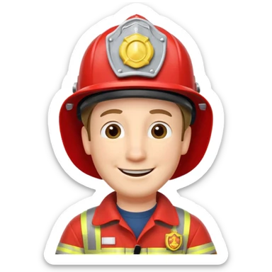 fireman sam sticker