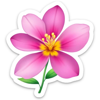 pleasant aroma wafting from a flower sticker