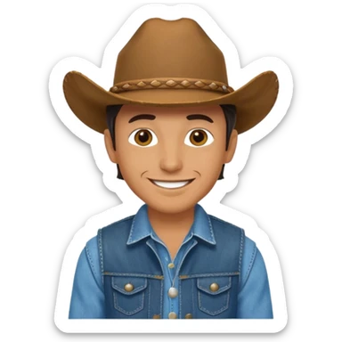 cowboy sticker