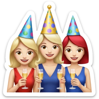 smile with women sticker