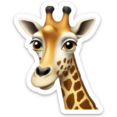 Jirafa sticker