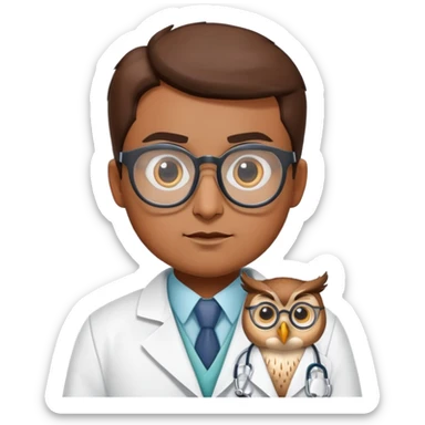 twilio owl doctor sticker