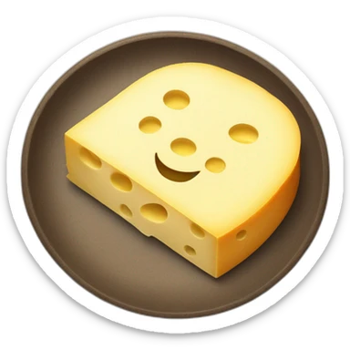 Raclette cheese sticker