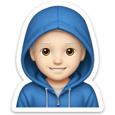 Animal Hoodie Kid sticker