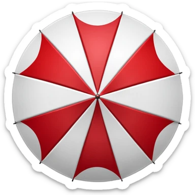 Umbrella coporation logo sticker