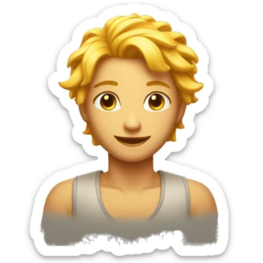 Loving, Glowing,Ripe, Vibrant sticker