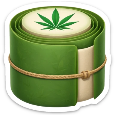 marijuana roll sticker