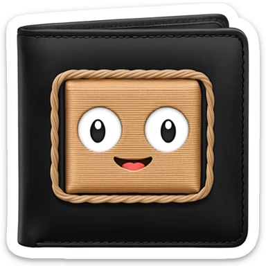 Cartera artesanales echa de hilo del chaguar  sticker