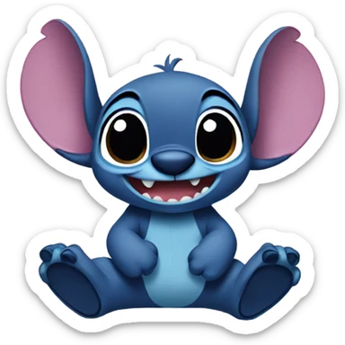Stitch Disney Valentines  sticker