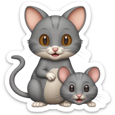 Tom and Jerry sticker