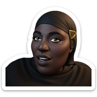 dark beauty in solitude sticker