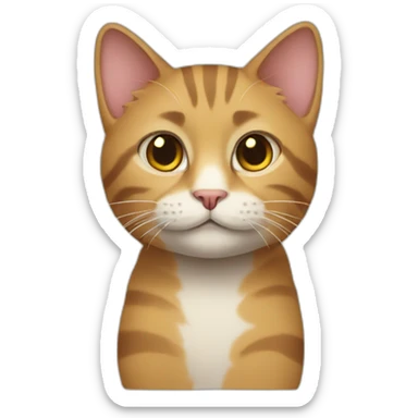 cat is a psychologist sticker