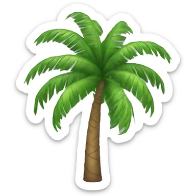 palm tree sticker