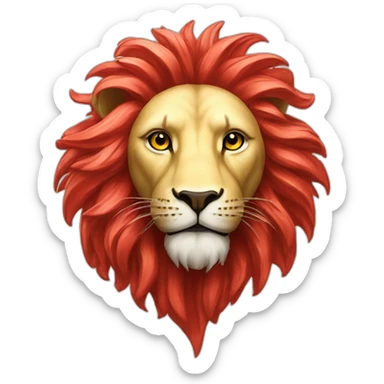 Iran flag Lion and sun  sticker