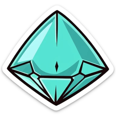diamond gemstone brilliant cut sticker